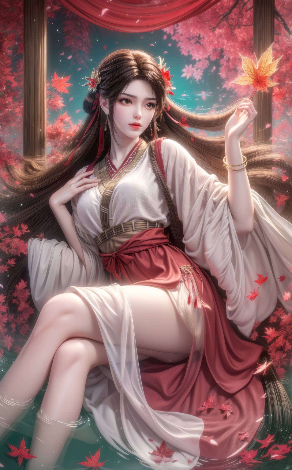 感受国漫美女的独特魅力赛博朋克风满满