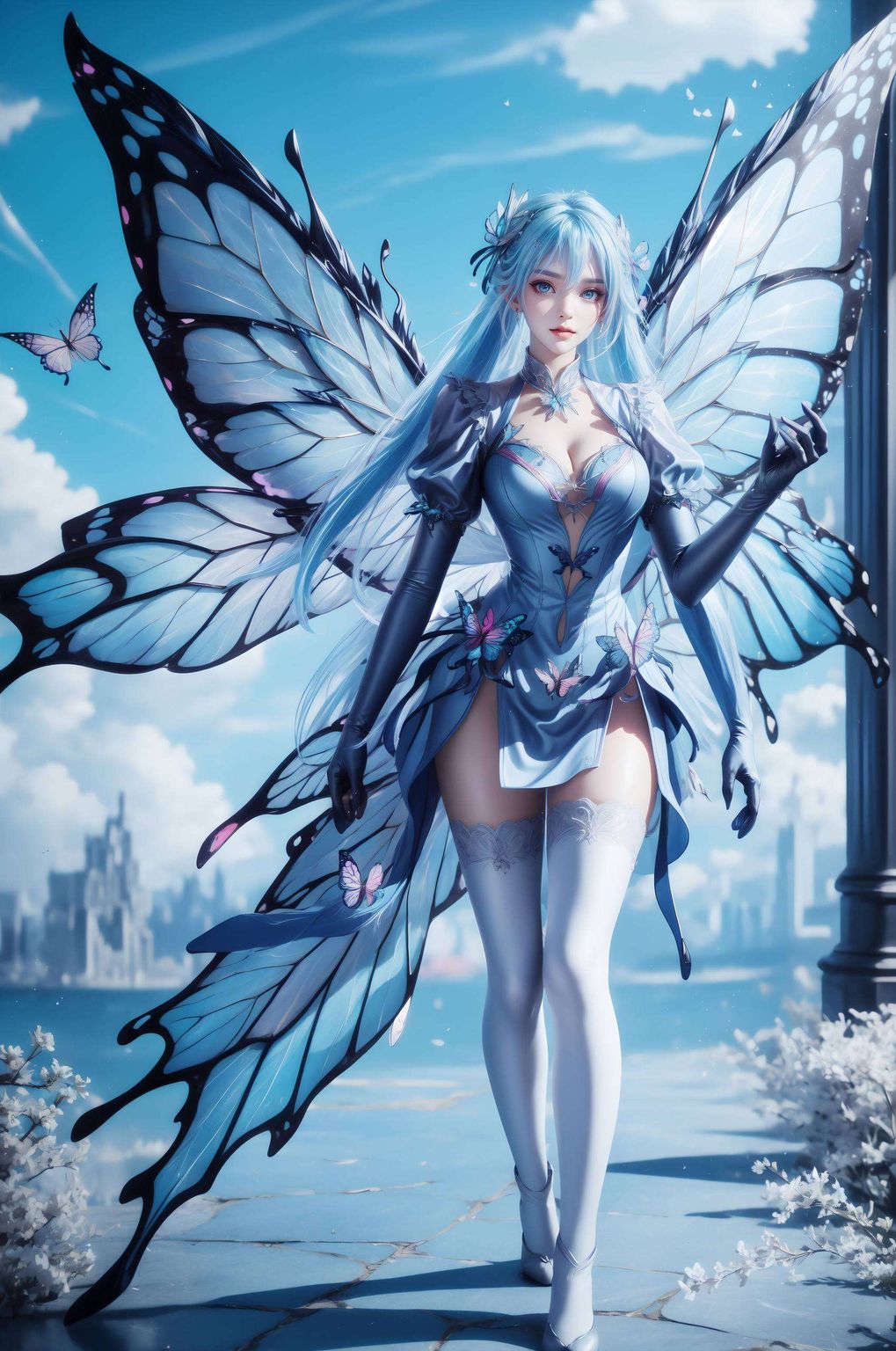 遇见动漫女神——唐舞桐3D壁纸高清AI动作素材