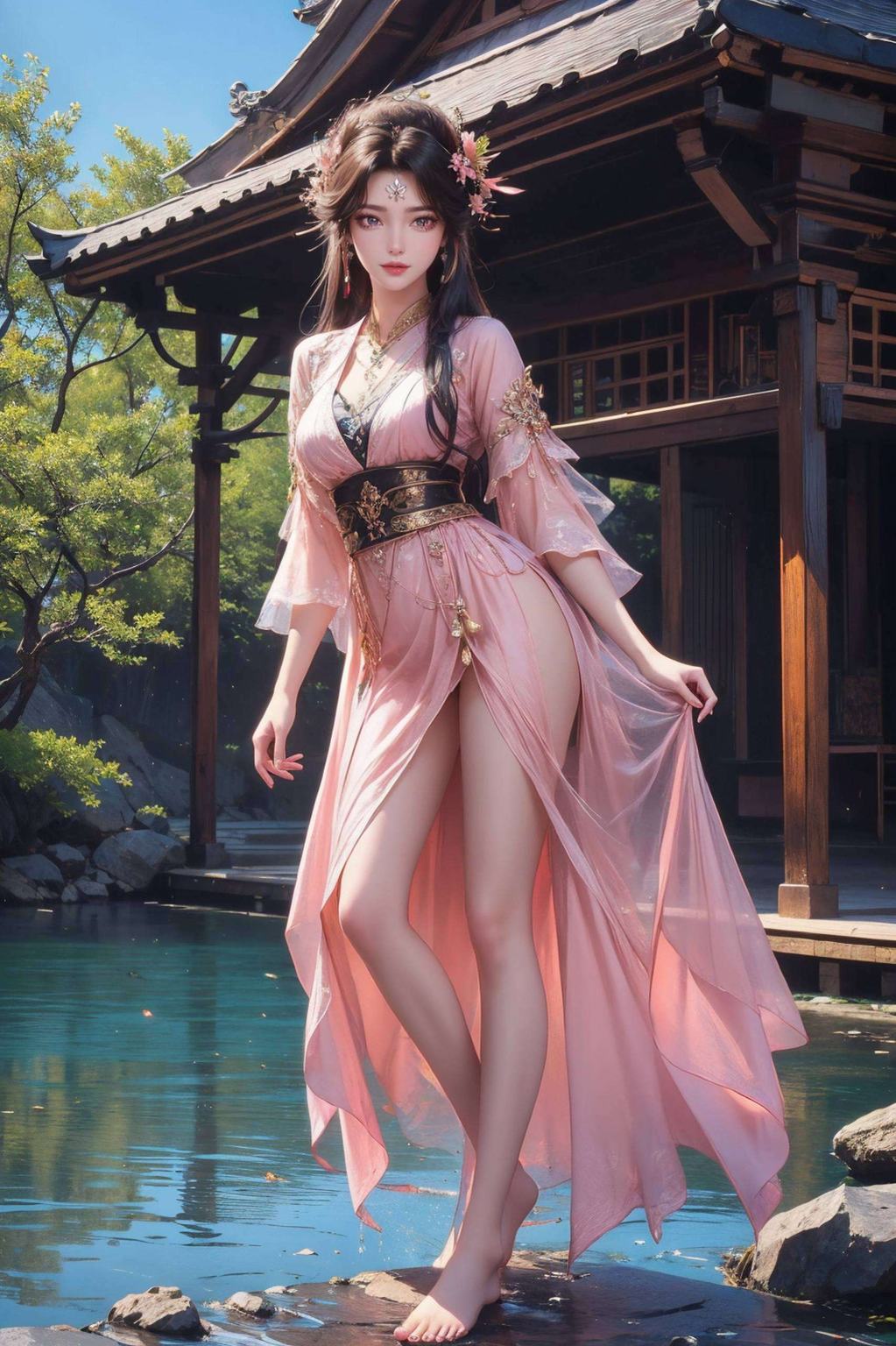 想要手机壁纸美到让人眼前一亮吗？快来看看这款仙逆周紫虹壁纸4K超清美女吧！这可是国漫女神周紫虹的惊艳亮相不仅仙气十足