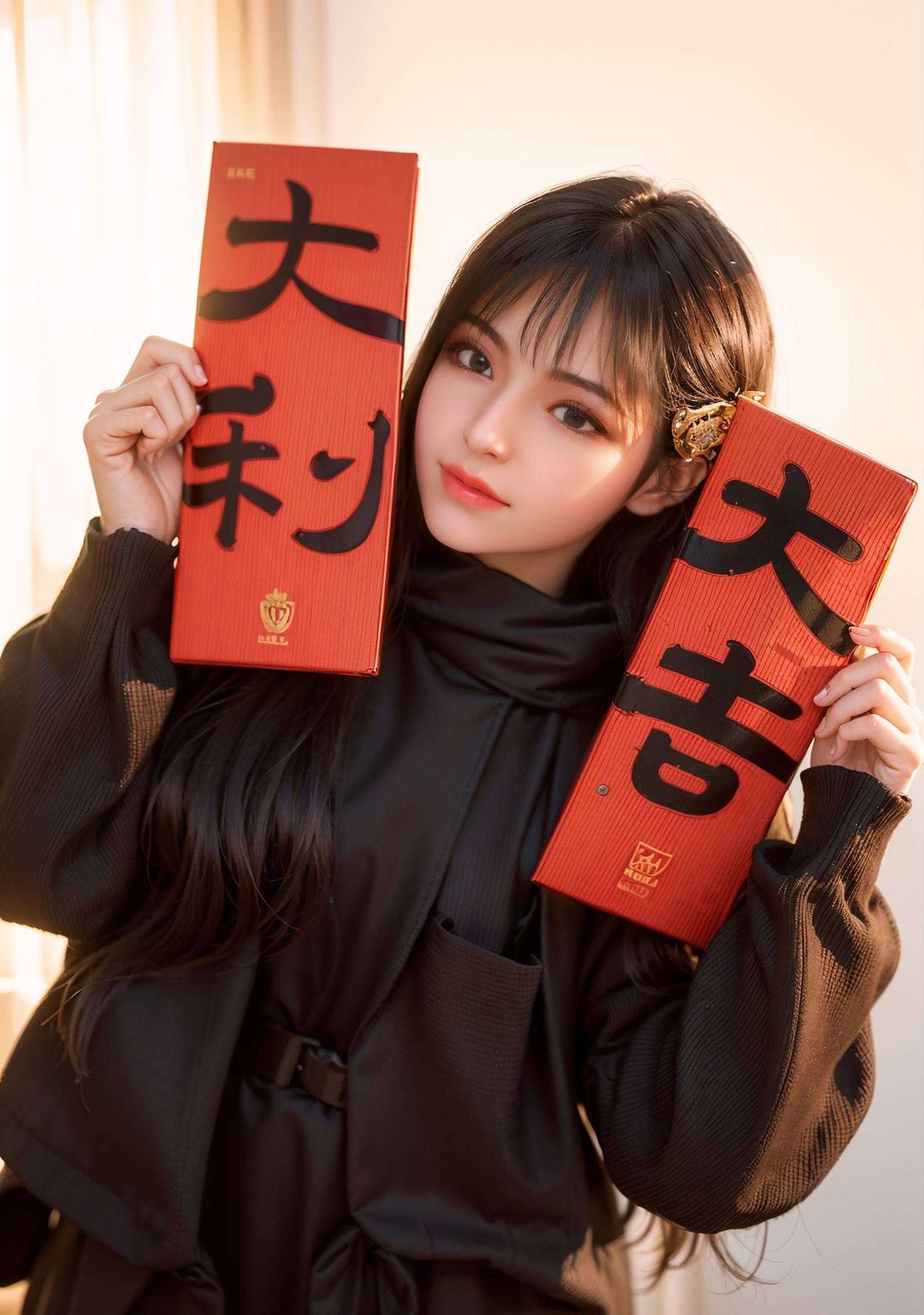 这位国漫女神一机在手