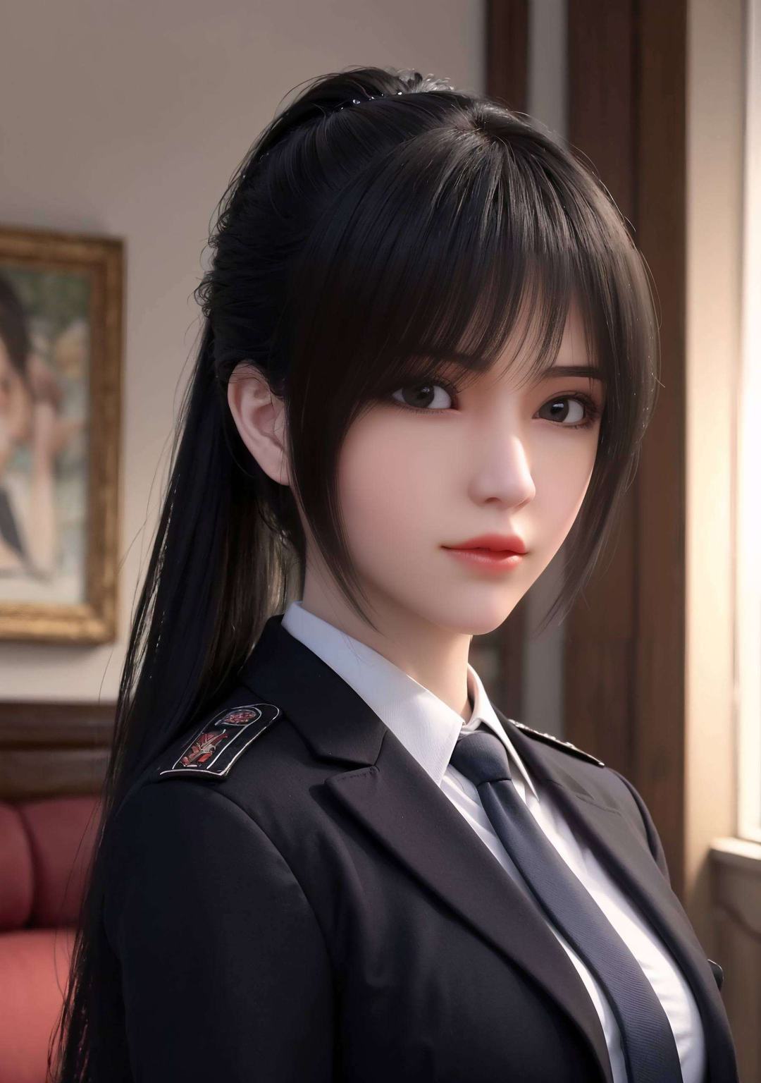 感受国漫女神的独特风采每一帧壁纸都细腻描绘